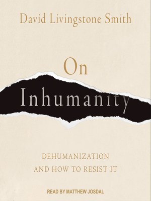 cover image of On Inhumanity